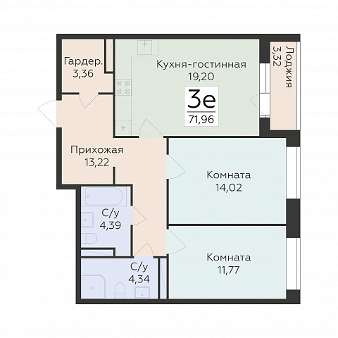 Планировка 000008664