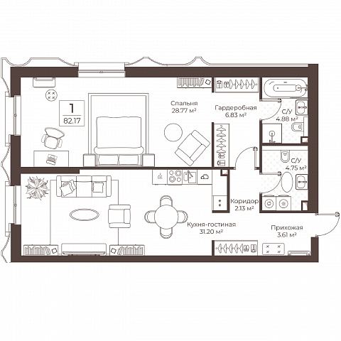 Планировка 000011335