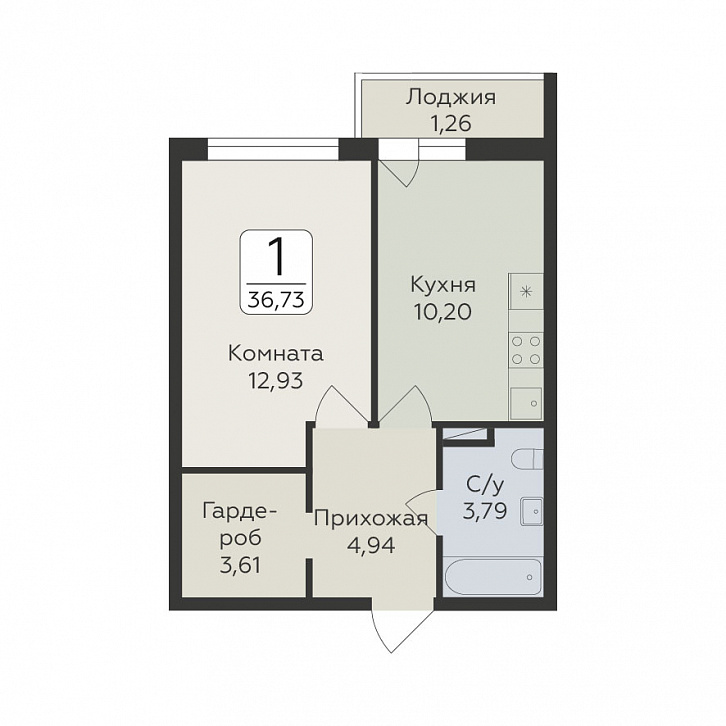 Помещение 0000038101 (Панорама юкки; ) планировка