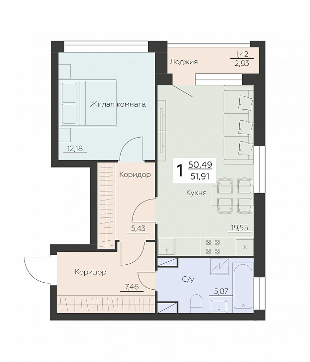 Помещение 0000035079 (Заря) планировка