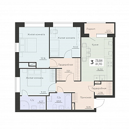 Планировка 000010455