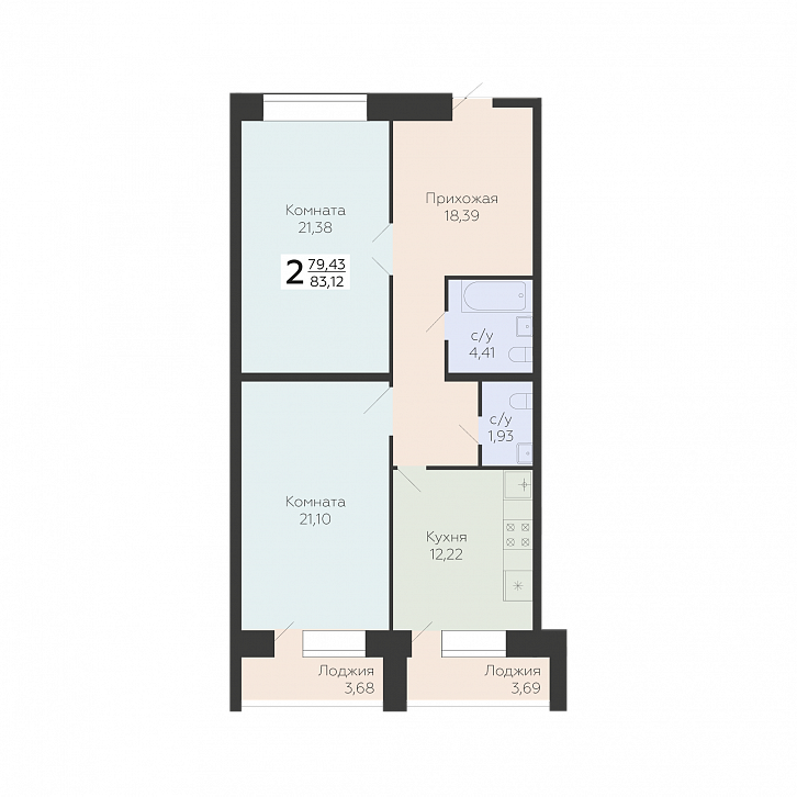 Помещение 0000031815 (Салют) планировка