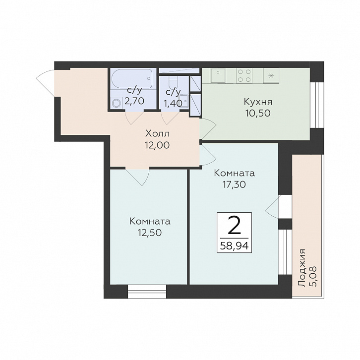 Помещение 0000037554 (Малаховский; ) планировка