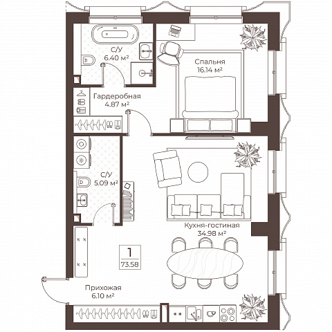 Планировка 000011333