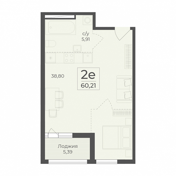 Помещение 0000036361 (Botanica; ) планировка