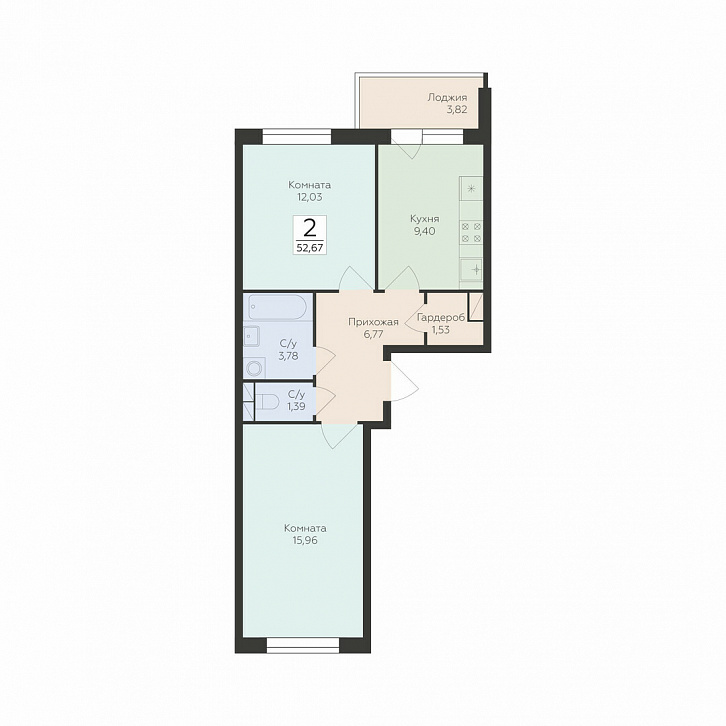 Помещение 0000042902 (Flora; ) планировка