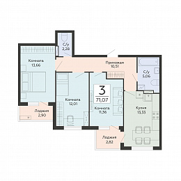 Планировка 000010436