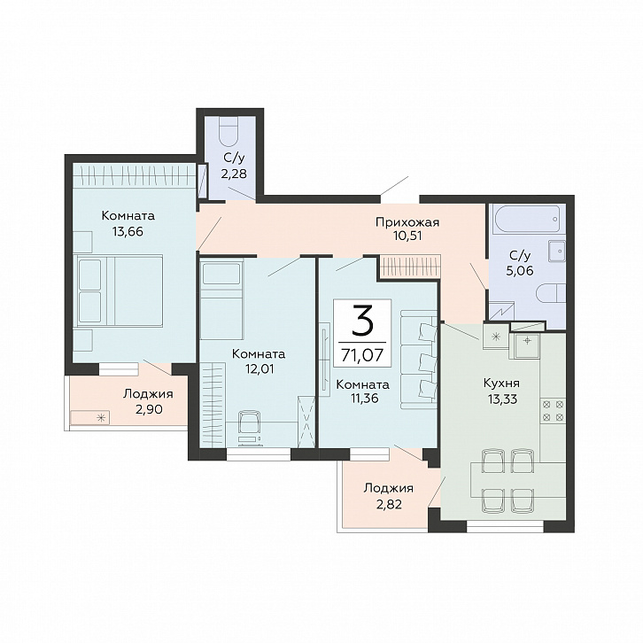 Помещение 0000049002 (Мармелад; ) планировка