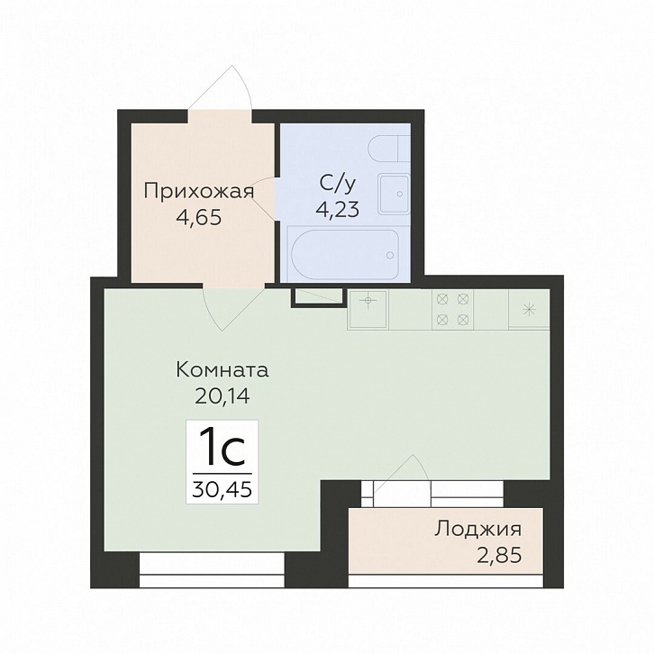 Помещение 0000043014 (Октябрьский квартал; ул. Матросова, 64а) планировка