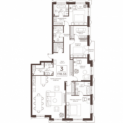 Планировка 000011356