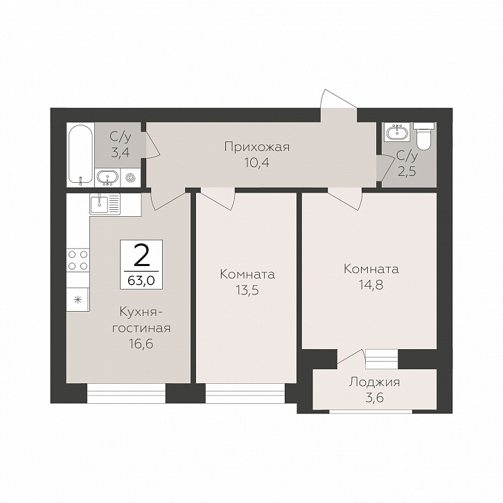 Помещение 0000051178 (Ритм; Воронежская область, г. Бутурлиновка, ул. Студенческая, 3) планировка