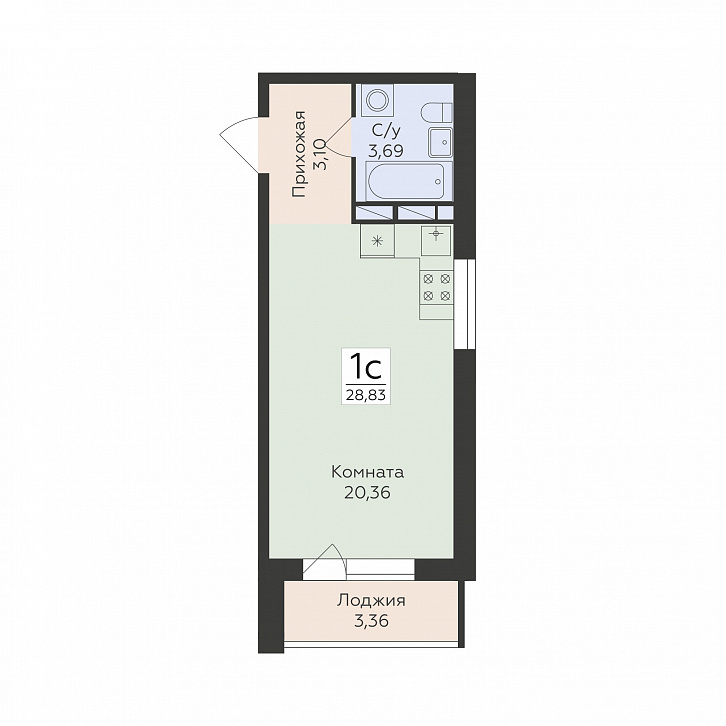 Помещение 0000042678 (Flora; ) планировка