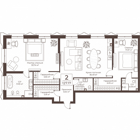 Планировка 000011387