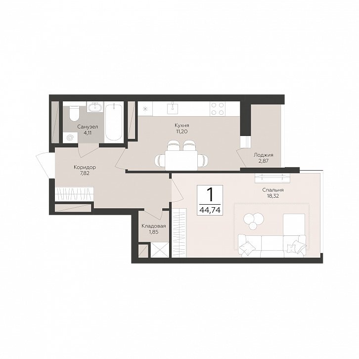 Помещение 0000050948 (Скай) планировка