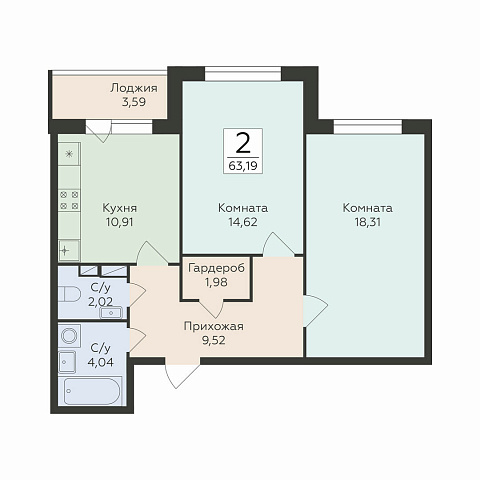 Планировка 000008577