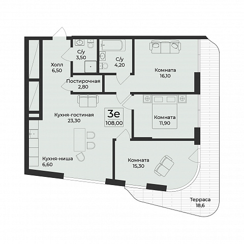 Планировка 000009740