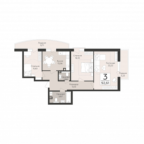 Планировка 000011098