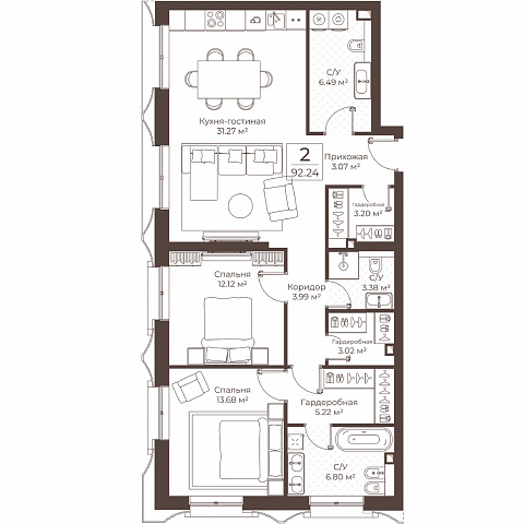 Планировка 000011378