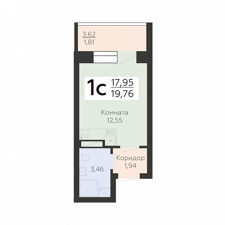 Помещение 0000029496 (Зарядье; ) планировка