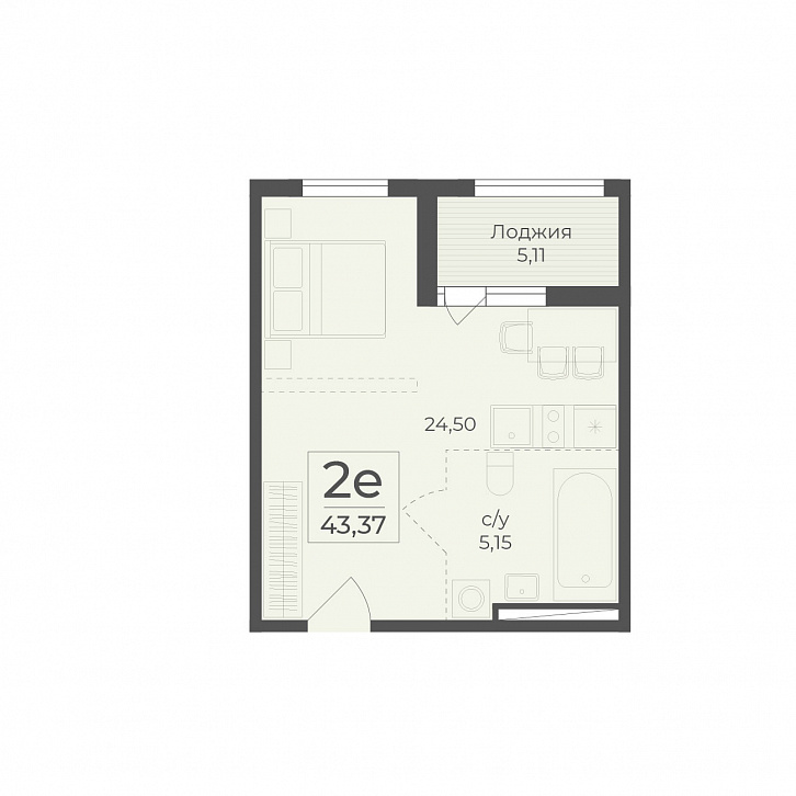 Помещение 0000036794 (Botanica; ) планировка