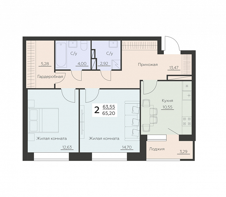 Помещение 0000035533 (Заря) планировка