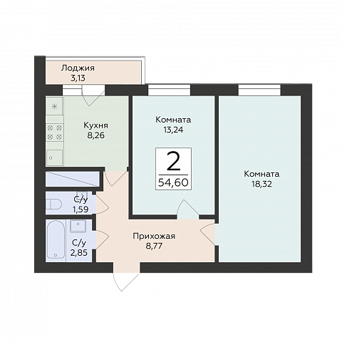 Планировка 000009678