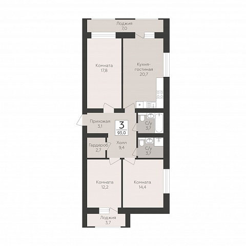 Планировка 000011572