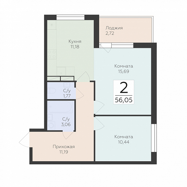 Помещение 0000037919 (Финский квартал; ) планировка