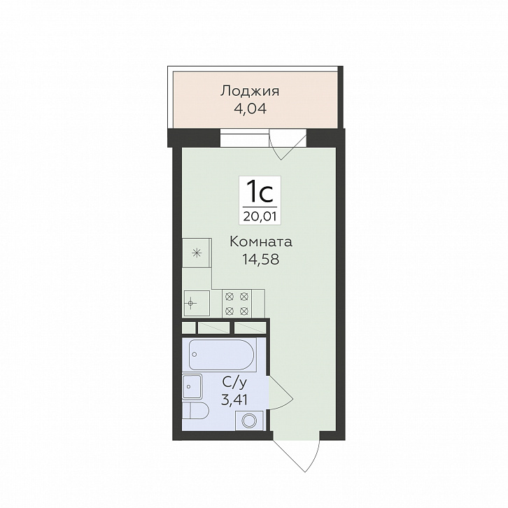 Помещение 0000042615 (Flora; ) планировка