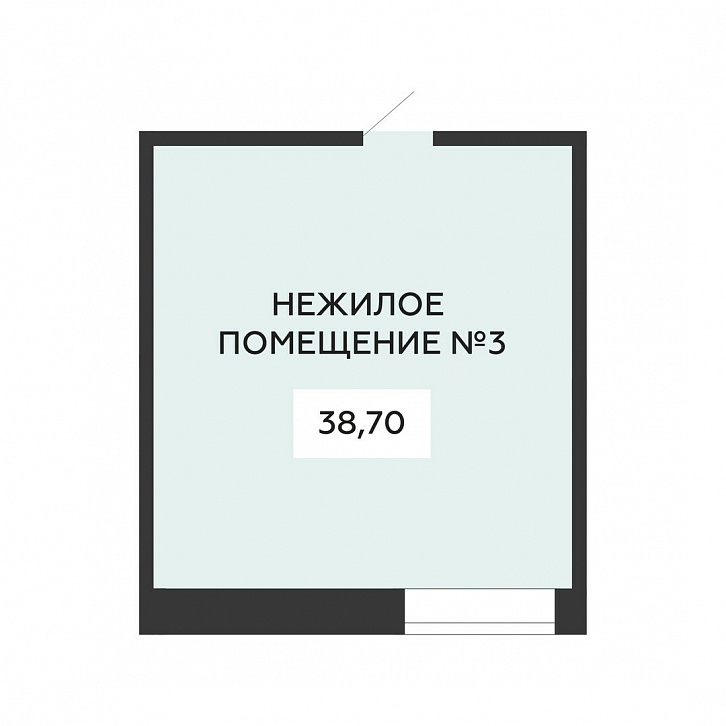 Помещение 0000033872 (Салют; Самарская область, г. Самара, р-н Красноглинский, п.Мехзавод, квартал 3) планировка