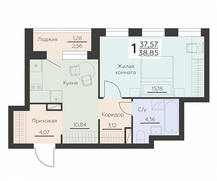 Помещение 0000034932 (Заря) планировка