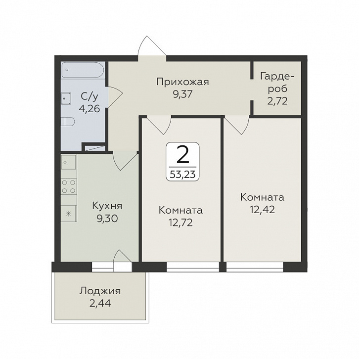 Помещение 0000038104 (Панорама юкки; ) планировка