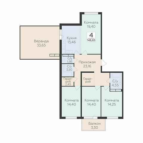 Планировка 000007278