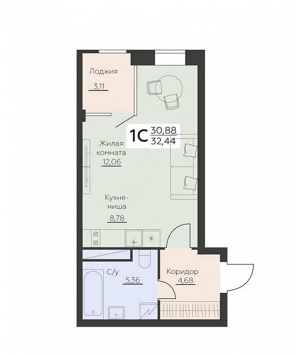 Помещение 0000034776 (Заря) планировка