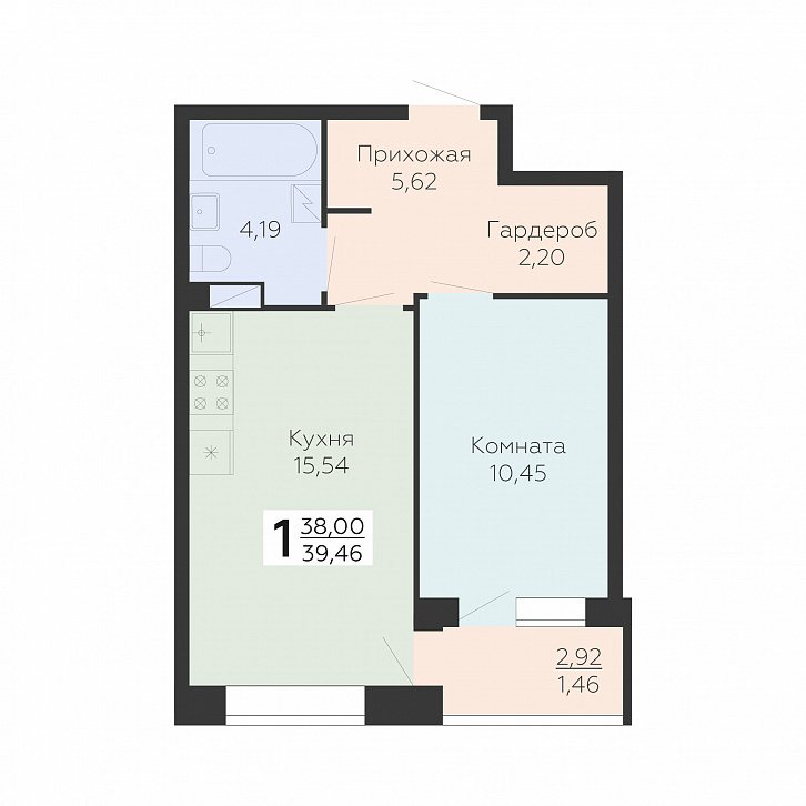 Помещение 0000031277 (Зарядье; ) планировка