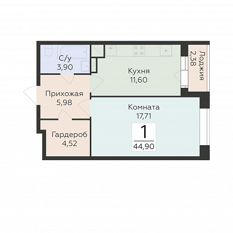 Планировка 000008658