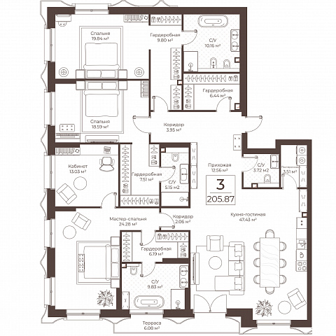 Планировка 000011360