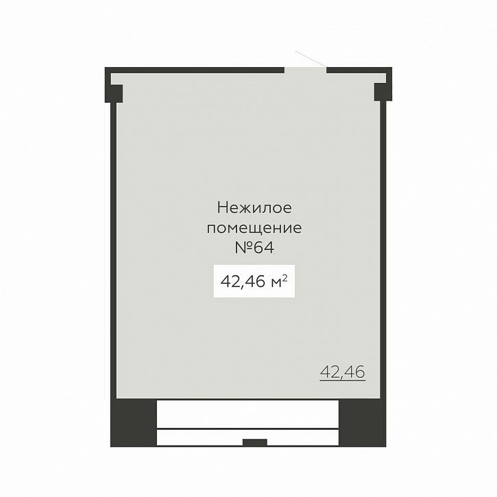 Помещение 0000030093 (SENATOR; г. Воронеж, ул. 20-летия Октября, 59) планировка