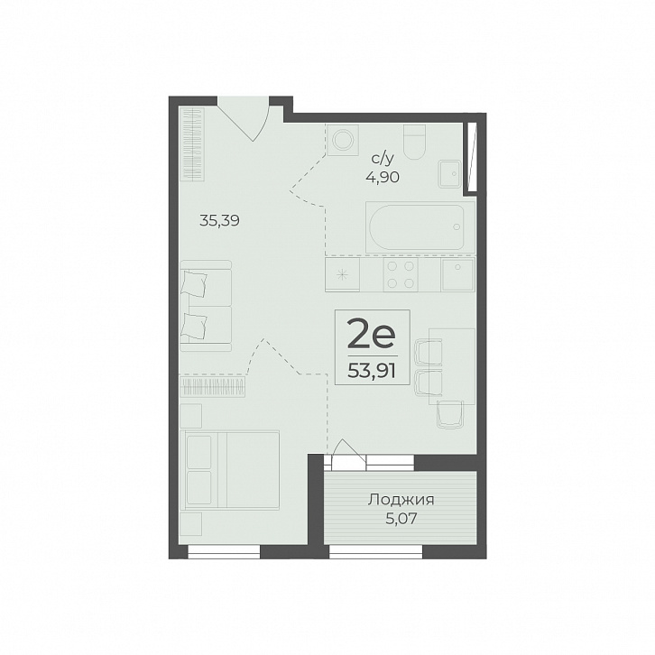 Помещение 0000036618 (Botanica) планировка