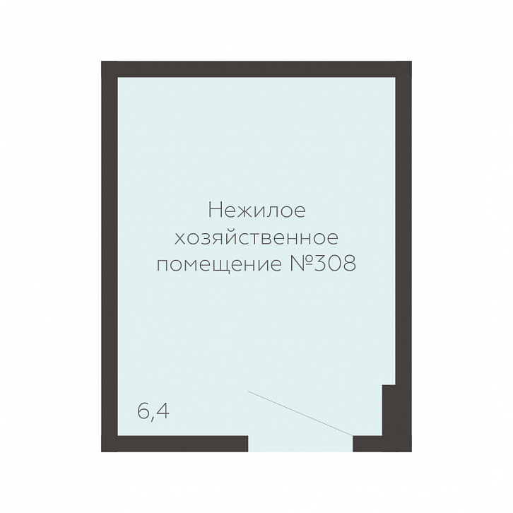 Помещение 0000006050 (Комсомольский; г. Воронеж, Солнечная , 7Д) планировка