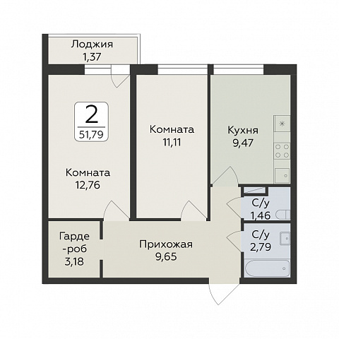 Планировка 000010668