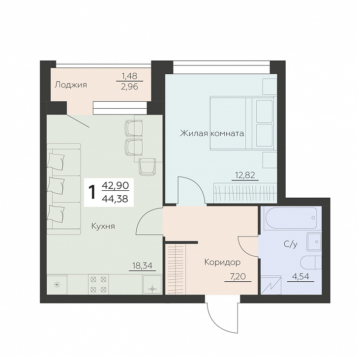 Помещение 0000035078 (Заря) планировка