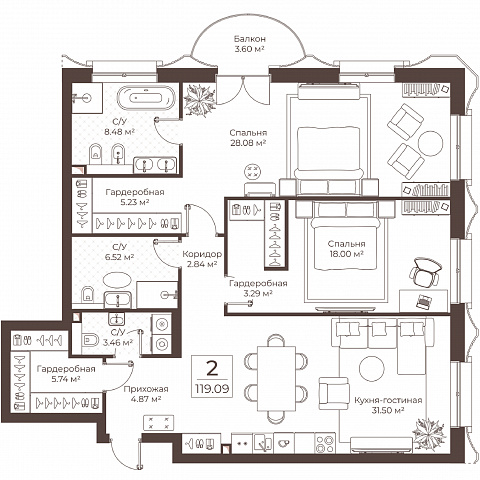 Планировка 000011383