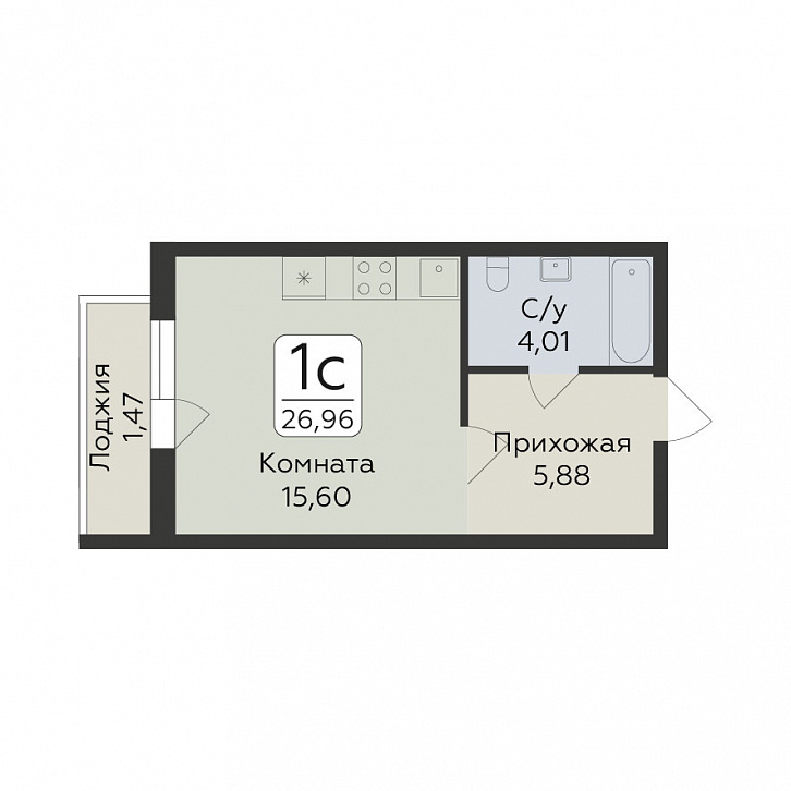 Помещение 0000038022 (Панорама юкки; ) планировка