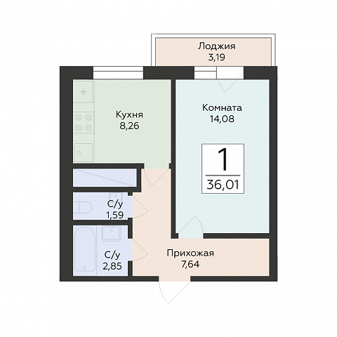 Планировка 000009631