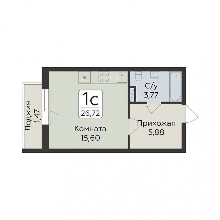 Помещение 0000038052 (Панорама юкки; ) планировка