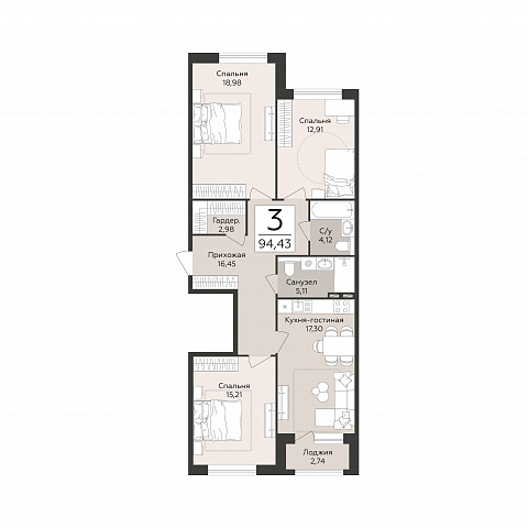 Планировка 000010762