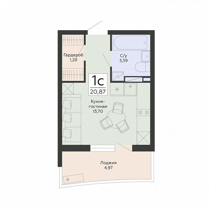 Помещение 0000048918 (Мармелад; ) планировка