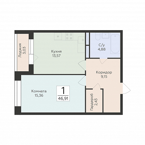 Планировка 000008627