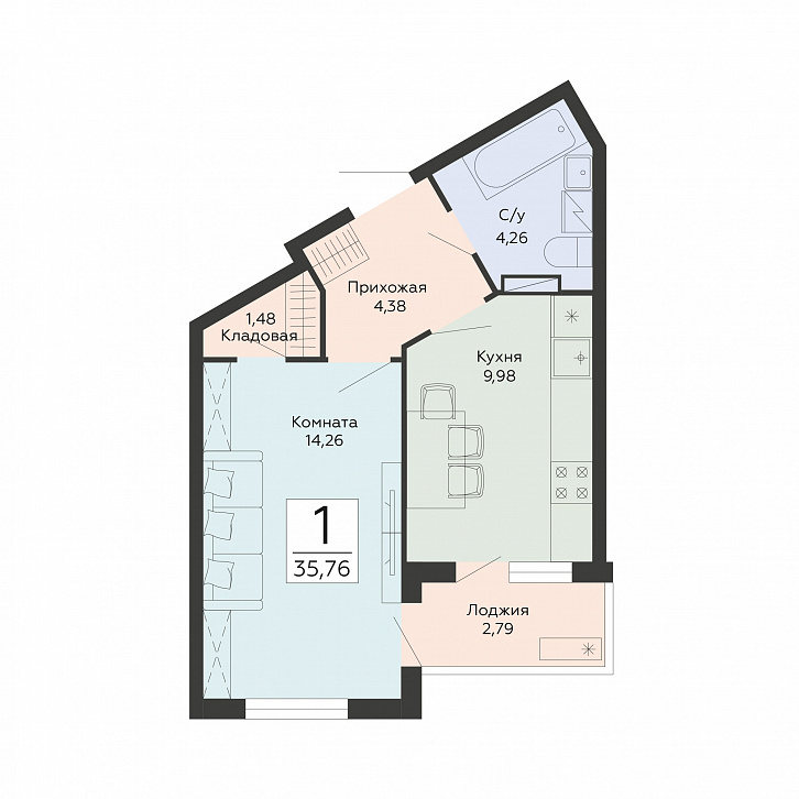 Помещение 0000049042 (Мармелад; ) планировка